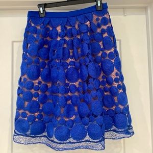Royal Blue Party Skirt